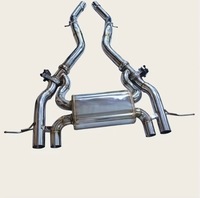 Tuyaux d'échappement DZ personnalisés en acier inoxydable 3.0t M3 G80 M4 G82, système d'échappement haute performance de qualité supérieure