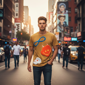 Logotipo personalizado de alta calidad 250 Gsm camiseta calle usando cuello redondo 100% algodón alto Puff camiseta suave Unisex Puff estampado camiseta - Product Image 3