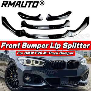 3Pcs/Set Carbon Fiber F20 Front Bumper Lip <b>Splitter</b> Spoiler Diffuser Body Kit for BMW 1-Series F20 F21 2011-2019 Bumper <b>Splitter</b> - Product Image 3