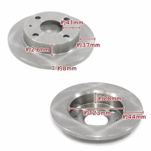 Rotor de freno delantero disco de freno móvil Contage Custom L575S/L585S rotor de disco de freno 43512-97203 43512-97204 - Product Image 3