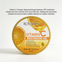 Gel apaisant après-soleil hydratant de nuit à la vitamine C naturelle pure à 98% pour le soin de la peau du visage
