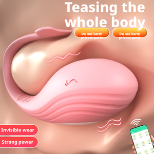 Vibrierender Sprungstab für APP Drahtlose Fernbedienung 100% Wasserdicht Rosa Weibliches Erwachsenen-Sexspielzeug zur Selbstbefriedigung - Product Image 2