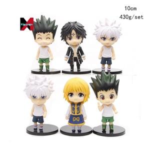 10CM 6 uds modelo de personaje Killua <span class=keywords><strong>Zoldyck</strong></span> HunterXHunter Anime figura conjunto juguete regalos - Product Image 5