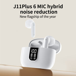 Auricolari Bluetooth V5.4 <span class=keywords><strong>J11</strong></span> Plus con 6 Microfoni, ANC Ibrido e Riduzione del Rumore ENC 360° °   Auricolari True Wireless Leggeri con Audio Surround - Product Image 5