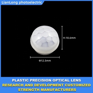 Lentes de sensor de movimiento infrarrojo humano de precio barato lentes de Interruptor de Sensor de luces LED de plástico HDPE - Product Image 5