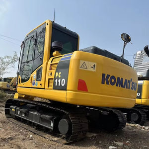 Excavatrice d'occasion Komatsu PC110 de taille moyenne avec système hydraulique haute pression, économe en énergie, pour travaux d'agrandissement urbain et d'infrastructure - Product Image 4