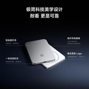 สำหรับ Xiaomi พาวเวอร์แบงค์แม่เหล็ก 5000mAh 15W MDY-20-EB พาวเวอร์แบงค์แบบพกพาบางเฉียบ ความบางเพียง 6 มม. สำหรับมือถือ - Product Image 4