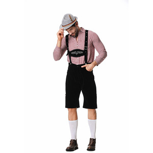 Nuovo tedesco abito birra uomo Top, cappello, <span class=keywords><strong>tuta</strong></span> e <span class=keywords><strong>pantaloni</strong></span> tre pezzi di abbigliamento per l'esportazione in Europa America - Product Image 2