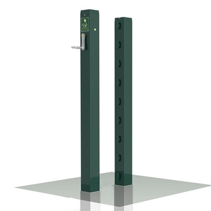 เสาสนามเทนนิสคุณภาพดีที่สุด วัสดุอะลูมิเนียมแบบฝัง สำหรับผู้เล่น - Product Image 2