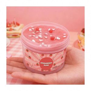 Kit de Manualidades DIY de Helado con Brillo y Dijes de Algodón, Cuentas de Espuma Mixtas, Texturas de Arcilla y Slime Aromático para Proyectos de Modelado - Product Image 4