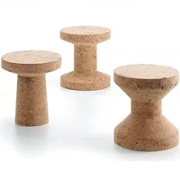 Table d'appoint en liège décorative personnalisée IDAO Creative - Légère, confortable