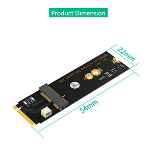 适用于M2 NGFF 2230/3030模块的英特尔AX200/AX201/AX210的<span class=keywords><strong>M</strong></span>.2 A + E密钥WiFi卡至<span class=keywords><strong>M</strong></span>.2密钥<span class=keywords><strong>M</strong></span>适配器卡 - Product Image 6