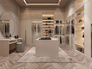 Penderie <span class=keywords><strong>de</strong></span> luxe personnalisée avec charnière <span class=keywords><strong>coulissante</strong></span> <span class=keywords><strong>porte</strong></span> en verre design moderne meubles <span class=keywords><strong>de</strong></span> chambre à coucher <span class=keywords><strong>atelier</strong></span> <span class=keywords><strong>de</strong></span> salon - Product Image 3