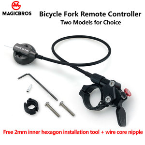 Levier de verrouillage à distance MAGICBROS pour <span class=keywords><strong>fourche</strong></span> de vélo de route et <span class=keywords><strong>VTT</strong></span>, pièces de réparation universelles, interrupteur de commande par câble pour SUNTOUR <span class=keywords><strong>MANITOU</strong></span> FOX - Product Image 1