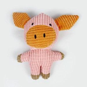 Aangepaste Dierlijke Vorm Pluche Puppy Hond Speelgoed Met Piepend Kenmerk Bijtbestendig En Duurzaam Accessoire - Product Image 6