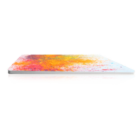 Mini classeur mignon transparent transparent avec 3 anneaux avec 3 enveloppes transparentes, recharge d'insertion de planificateur de papier et poches pour cartes photo