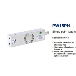 โหลดเซลล์ Hbm รุ่น Pw15phmi 100 กก. 10 กก. เซ็นเซอร์วัดแรงความแม่นยำสูงสำหรับงานชั่งน้ำหนักในอุตสาหกรรม - Product Image 2