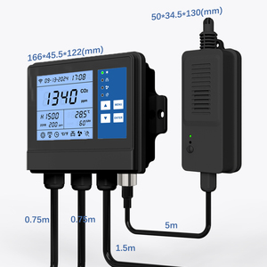 Regulador de <span class=keywords><strong>CO2</strong></span> <span class=keywords><strong>Digital</strong></span> GZAIR 1600Pro - Ventilador de Extracción en Línea de Doble Control con Pantalla LCD para Cuarto de Cultivo Industrial e Invernadero Interior - Product Image 4
