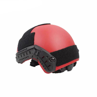 Casque de sauvetage Yakeda rouge Sport de plein air Casco Tactico Guide spécial protecteur de tête léger casque tactique ABS rapide