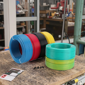 BV độ dẫn cao 450/750V đơn lõi cáp điện rắn PVC cách điện cho Phân phối điện hệ thống dây điện - Product Image 3