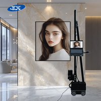 Machine d'impression rapide I1600 pour l'art mural vertical, système d'impression murale à jet d'encre UV avec connectivité sans fil