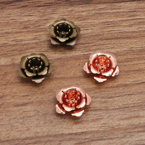 铜镀酸洗6色15mm * 7三层立体花A15(07232)件 - Product Image 5