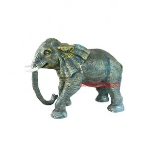 Outdoor indoor Garden Decorative sculpture Antique Metal crafts Bronze Elephant Statue