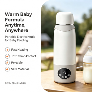 12000mAh USB Cordless Portable <b>Kettle</b> 500ml Smart Automatic Temperature Control Water Boiler 316 Stainless Household 12000mAh Ba - Product Image 5