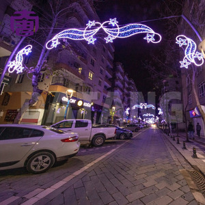 Decoraciones Navideñas para Centros Comerciales, Esculturas Decorativas para la Ciudad, Uso Comercial, Luces LED para Exteriores con Motivos Navideños para Calles - Product Image 5