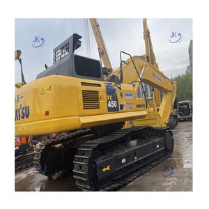 Excavatrice Komatsu PC450 d'occasion d'origine japonaise, 45 tonnes, bon état, puissance suffisante, marteau hydraulique inclus, moteur, engrenages - Product Image 1