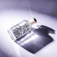 Bouteille diffuseur en verre rond vide avec bouchon en caoutchouc pour huiles essentielles et parfums d'ambiance – 90ml, 200ml, 350ml, 500ml