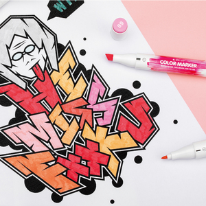 STA Factory Direct Supply Ensemble de marqueurs aquarelle à double extrémité pour <span class=keywords><strong>alcool</strong></span> à l'huile Crayons colorés Étudiants Enfants <span class=keywords><strong>Dessin</strong></span> en vrac - Product Image 1