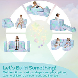 Giving Tree <b>Kids</b> <b>Sofa</b> Foldable Detachable Washable Glow In Dark Color Changing For Napping And Relaxing - Product Image 2