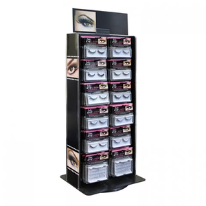 Idées personnalisées de maquillage, présentoir de marque, étagère en carton, vente au détail, rouge à lèvres, comptoir cosmétique, présentoir de cils - Product Image 3