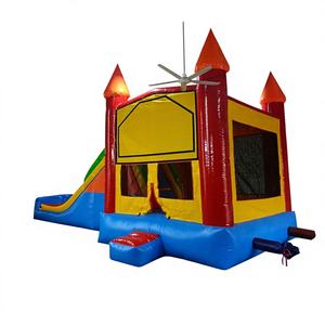 Château Gonflable PVC en Promotion avec Panneau pour Location Commerciale de Fêtes pour Enfants - Product Image 1