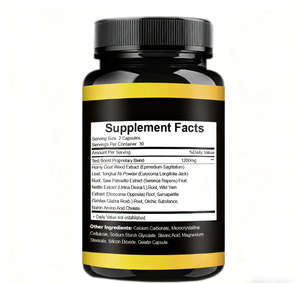 Cápsulas para Hombre, Complejo Vitamínico, <span class=keywords><strong>Pastillas</strong></span> Booster <span class=keywords><strong>XT</strong></span> para Hombres, Suplemento Dietético, 60 Unidades - Product Image 3