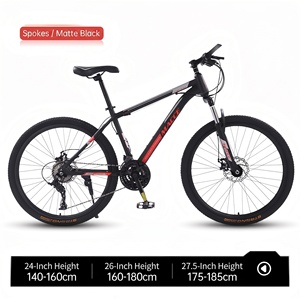 <span class=keywords><strong>Bicicleta</strong></span> de montaña <span class=keywords><strong>MTB</strong></span> de 24/26 pulgadas con freno de disco dual, sillín cómodo, pedal ordinario para hombres y mujeres, <span class=keywords><strong>bicicleta</strong></span> económica. - Product Image 4