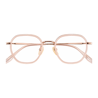 Monture de lunettes en titane hypoallergénique, respectueuse de la peau, lunettes de prescription, lunettes anti-lumière bleue.