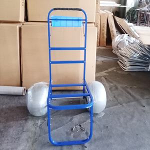 קל משקל כיסא דיג אלומיניום במשקל 12 אינץ בלון גלגלים 100 ק "ג עומס קרפיון דיג עגלה חוף הים פלטפורמה פלסטיק - Product Image 4