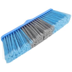 Nouvelle conception de balai de nettoyage écologique et coloré pour la maison, manche en plastique, poils personnalisables en PET/PP - Product Image 1