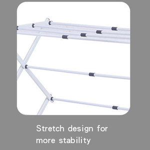 Bán Buôn Giặt Home Thép Khô Mở Rộng Khô Giá Kính Thiên Văn Kệ & Đường Ray Dọc Hộ Gia Đình Quần Áo Giá - Product Image 4