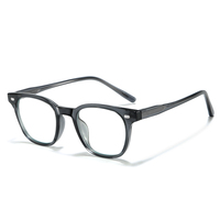 Nuevas Gafas Retro Artísticas con Filtro de Luz Azul para Unisex, Montura de Ácido Propiónico con Inserto de Pin, Versátiles, Sin Receta, Modelo CL 8657