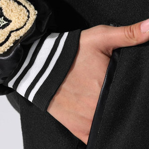 Winter Collection Adult Size <b>Women</b> Printed Canvas Stand Varsity <b>Jacket</b> Breathable Quick Dry <b>Lightweight</b> Comfortable Fit Casual - Product Image 6