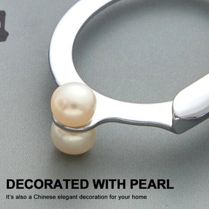 Stainless Steel Folding Portable Craft Pearl Decorated <strong>Scissors</strong> <strong>Mini</strong> Foldable Compact Pocket <strong>Scissors</strong> for Traveling - Product Image 6
