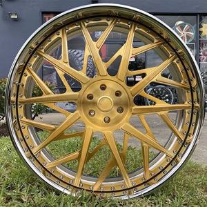 Ruedas de Alambre <span class=keywords><strong>Dayton</strong></span> de 2 Piezas, Forjadas en Aleación de Aluminio JUWA, 26 Pulgadas, Nuevas, 30mm ET, 20mm ET, Retro, para Restauración de Autos Clásicos, Gran Venta - Product Image 6