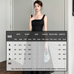 ZYHT 9831 senza maniche <span class=keywords><strong>in</strong></span> tessuto morbido di lino di <span class=keywords><strong>lana</strong></span> Casual estate elegante festa nera senza schienale Maxi <span class=keywords><strong>lungo</strong></span> plissettato - Product Image 5