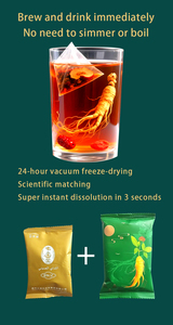 Hot bán futea Nhân Sâm miễn dịch tăng cường chất chống oxy hóa tuổi chậm trễ Qi & máu bổ sung sức khỏe trà trong hộp/cup bao bì - Product Image 6