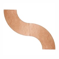 Table de Banquet Pliante Serpentin de Mariage, Table Pliable de Balcon, Ensemble de Tables de Pique-nique en Bois d'Extérieur pour Fêtes et Événements
