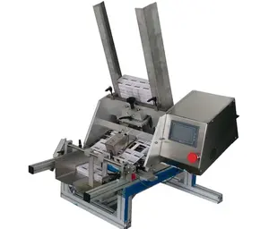 Auxiliary packaging equipment automatic friction cards collator paper feeder machine