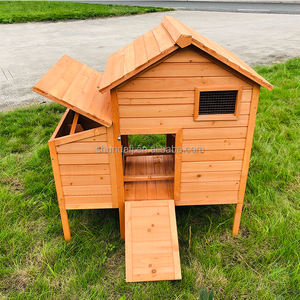 SDC005 gallinero moderno para exteriores, casa de pollo de madera con caja de huevos, estampado de animales para uso doméstico, otras jaulas para mascotas - Product Image 4